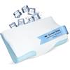 Derila Federa Rinfrescante Queen Size - Coprifedera Termoregolatore per Cuscino Memory Foam - Effetto Fresh per un Sonno Fresco e Asciutto - Bianco Candido