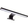 LEDKIA LIGHTING Applique per Specchio del Bagno Carl 5W Nero 4000K Bianco Naturale