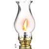 INOOMP Paralume Resistente e Robusto Vintage per Lampada ad Olio in Vetro Colore Casuale Set Stile Classico Retrò Adatto per Soggiorno e Sala da Pranzo