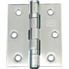 OEM Cerniera Piana per Porta a Libro in Acciaio Inox Satinato 76x63 mm conf. 2 Pz