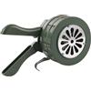 GBKDQQ Sirena a manovella, sirena portatile, allarme a manovella, funzionamento manuale, 110 dB, lega di alluminio, allarme per fabbriche, scuole e guardie costiere (verde)