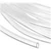 QUARKZMAN Tubo flessibile in PVC, 4.6m, 1.5 x 2.5mm ID x OD, Tubo dell'acqua PVC Trasparente per Serbatoio e Acquario, Irrigazione, giardino, Piscina, Vasca