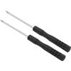 CoCud Cacciavite Torx Mini, Dimensione T5 Lunghezza 80mm, Cacciaviti Piccoli a 6 Punte Acciaio al Carbonio con Manico Antiscivolo per Occhiali, Orologi o Laptop, 2pz