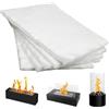 Behogan Tappeto in fibra di ceramica, coperta isolante in fibra di ceramica, 40 x 60 x 0,6 cm, lana di vetro, isolamento ad alta temperatura per stufa a legna, camino, forno, caldaia e forgiatura