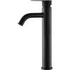 Puasok Rubinetto Bagno Lavabo Alto, Miscelatore Lavabo Alto Nero, Rubinetto Lavabo Alto per Lavabo In Bagno, Toilette Degli Ospiti(B)