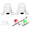 FUFRE 5 indicatori di abboccamento elettronico 2 in 1 con sensore di movimento, luce di allarme, pesca, pesca notturna, canne a LED, indicatore di morso a clip, indicatore di pesce (2 pezzi)