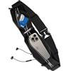 rootful.® Marsupio Running Uomo Donna, Cintura Porta Cellulare per Corsa con Tasche e Strisce Riflettenti, Fascia Sportiva Leggera Regolabile per Jogging Fitness Trail, Nero