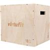 VirtuFit Scatola Plyo in legno 3 in 1 - Piccola - 40 x 45 x 50 cm - Jump Box - Scatolina per salti pliometrici
