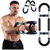 Fan Hua Twister Braccia, U-shaped - Allenatore toracico regolabile e muscolo (30-50 kg/70-110 lbs), con fascia di resistenza a molla rimovibile e barra di torsione, attrezzature per il fitness per casa