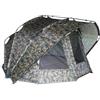 MK-Angelsport Fort Knox 2.0 Ghost - Tenda da pesca per 3 - 4 persone, altezza interna 1,9 m, larghezza x altezza: 3,54 m x 3,75 m, tenda per pesca alla carpa, impermeabile e resistente alle