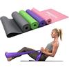PROIRON Bande Elastiche Fitness 2M, Fascia Elastica Esercizi con 4 Livelli di Resistenza per uomo e donna, Banda Elastica per pilates, yoga, stretching, allenamento (Viola)