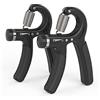 PROIRON Hand Grip Contatore, Avambracci Attrezzi con Resistenza 5-60KG per Allenamento Della Forza e Recupero di Lesioni alla Mano- Nero+ Grigio