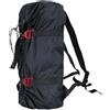 Generisch Borsa per corda da arrampicata per coltivatori di alberi, design leggero, per alpinismo, campeggio, speleologia, fitness, vela, fibbie in alluminio e cintura in poliestere ad alta resistenza, Nero