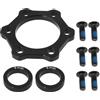 OTOTEC 1 Kit Adattatori Mozzo Bici Freno Disco 100-110x15mm 5mm Adattamento Compatibile con Boost Hub Conversione (Anteriore)