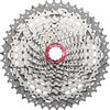 SunRace Ruota Libera 10V 11-46D Alluminio Argento/Rosso