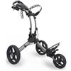 Rovic Rv1c Carrello da golf a spinta, Unisex, argento nero, taglia unica