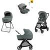 Inglesina - Inglesina System Quattro Electa Drw Recline Studio Grey con Telaio Iron Black
