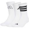 Adidas Logo Pack 3pp Uni 3 Paia Calzini Uomo Adidas Cod. JI6316 - bianco