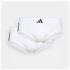 Adidas 2pk Slip A Vita Bassa Adidas Cod. JK3976 - bianco