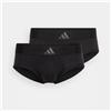 Adidas 2pk Slip A Vita Bassa Adidas Cod. JK3974 - nero