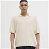 JACK JONES Camicia Uomo JACK JONES Cod. 12272578 - beige