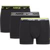 Nike Trunk 3pk Boxer Uomo 3 Pezzi Nike Cod. 0000KE1008 - multicolor