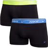 Nike Trunk 2pk Boxer Uomo 2 Pezzi Nike Cod. 0000KE1085 - nero