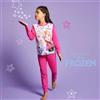 Disney Pigiama Lungo Cotone Frozen Bimba 3-10a Disney Cod. DY50A4019 - fuxia