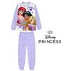 Disney Pigiama Lungo Cotone Princess Bimba 3-10a Disney Cod. DY50A9814 - viola