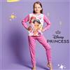 Disney Pigiama Lungo Cotone Princess Bimba 3-10a Disney Cod. DY50A9814 - rosa
