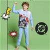 Disney Pigiama Lungo Cotone Dc Bimbo 3-10a Disney Cod. DC40G4830 - azzurro