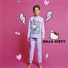 Disney Pigiama Lungo Cotone Hello Kitty Bimba 3-10a Disney Cod. HK50A9859 - viola