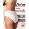 Cotonella Midi Slip Donna Confezione Da 3 Pz Cotonella Cod. COTAGD293 - NERO