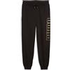 Puma Maximal Metallic Sweatpants Pantalone Tuta Uomo Puma Cod. 634456 - NERO