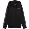 Puma Ess Tape Relaxed Full-zip Hoodie Fl Felpa Donna Puma Cod. 688097 - NERO