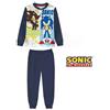 Disney Pigiama Lungo Cotone Sonic Bimbo 3-10a Disney Cod. SC40G4812 - blu