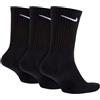 Nike Everyday Cush Crew Calzini Unisex 3pz. Nike Cod. SX7664 - NERO