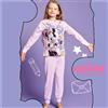 Disney Pigiama Lungo Cotone Minnie Bimba 3-10a Disney Cod. DY50L1823 - rosa
