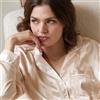 Jadea Pigiama Lungo Aperto Donna Jadea Cod. 3290 - oro