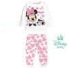 Disney Pigiama Lungo Cotone Minnie Neonata 12m-30m Disney Cod. DY32K4157 - bianco