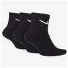 Nike Everyday Cush Crew Calzini Unisex 3pz. Nike Cod. SX7667 - NERO