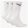 Nike Everyday Lightweight Calzini Uomo 3 Paia Nike Cod. SX7676 - bianco