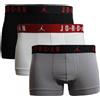 JORDAN Jhm Mens Flight Cotton 3pk Boxer Uomo 3 Pezzi JORDAN Cod. JM0693 - MULTICOLOR