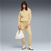 Puma Loungewear Sweat Suit Comfort Fl Cl Tuta Donna Puma Cod. 689346 - beige