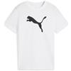 Puma Ess Cat Logo Tee B Tshirt Ragazzo 7-16a Puma Cod. 684907 - bianco