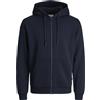 JACK JONES Cardigan In Felpa Uomo JACK JONES Cod. 12249342 - blu