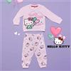 Disney Pigiama Lungo Cotone Hello Kitty Neonata 12m-30m Disney Cod. HK32P4265 - rosa