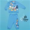 Disney Pigiama Lungo Cotone Disney Baby Neonato 12m-30m Disney Cod. DY32P4250 - blu