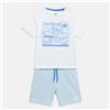 New balance Greatest Hits Graphic Tee-ft Short Set Completo B New balance Cod. IS6137S1I - azzurro