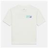 New balance Athletics Shoes Back Graphi C Tee T-shirt Bimbi 3 New balance Cod. YT61A08R - bianco